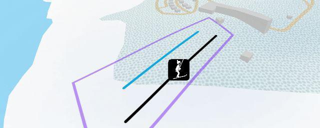 Piste map of the resort Хотел Радика