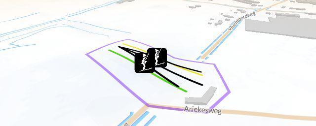 Piste map of the resort De Schans