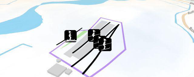 Piste map of the resort Outdoorski Bergschenhoek