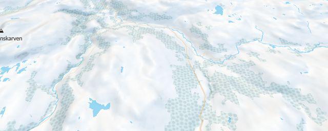 Piste map of the resort Ålen Skisenter
