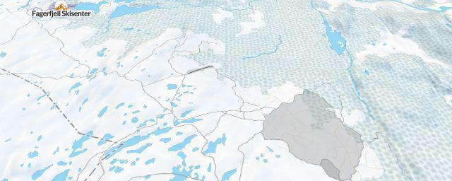 Piste map of the resort Blefjellheisen