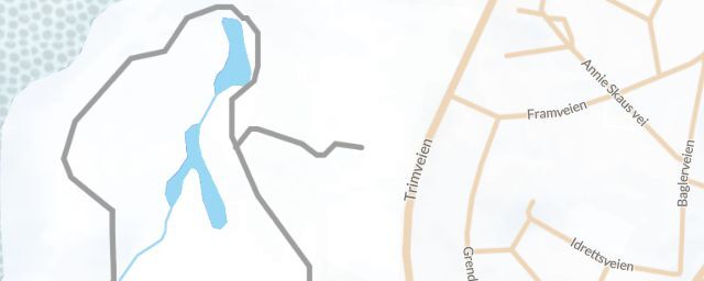 Piste map of the resort Borre idrettspark