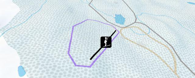 Piste map of the resort Ringerudsetra skitrekk