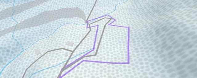Piste map of the resort Bygdastølen skiskytterstadion