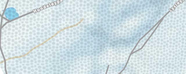 Piste map of the resort Grønnåsen hoppsenter