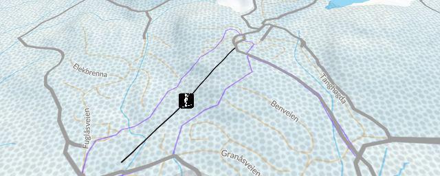 Piste map of the resort Furutangen skisenter