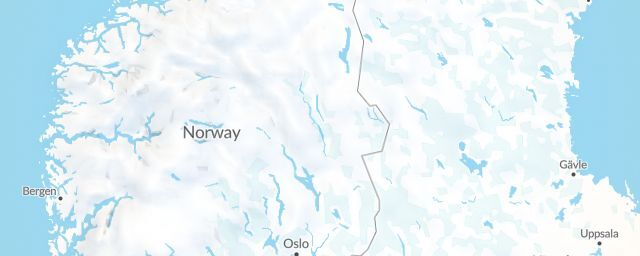 Piste map of the region Hedmark