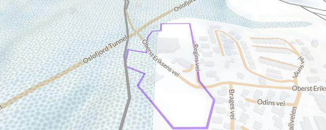 Piste map of the resort Høyås
