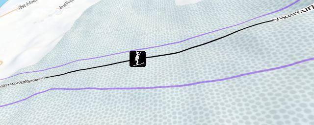 Piste map of the resort Modum skisenter