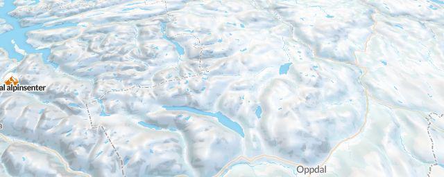 Piste map of the resort Nerskogen Skisenter