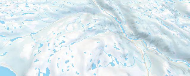 Piste map of the resort Nesfjellet Alpinsenter