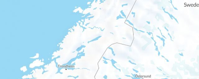 Piste map of the region Nord-Trøndelag