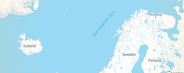 Piste map of the region Nordland