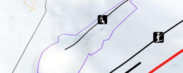Piste map of the resort Lysgårdsbakkene hoppanlegg