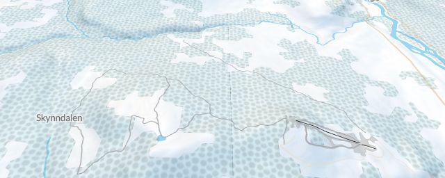 Piste map of the resort Rena Alpin og Skisenter