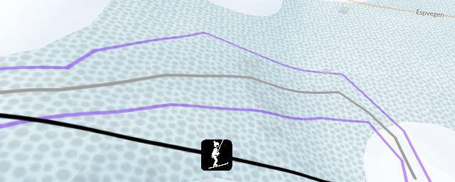 Piste map of the resort Saaslia alpinsenter