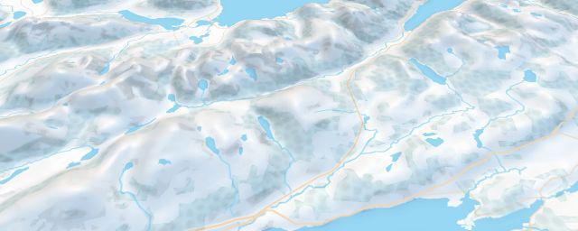 Piste map of the resort Skaret Skistadion
