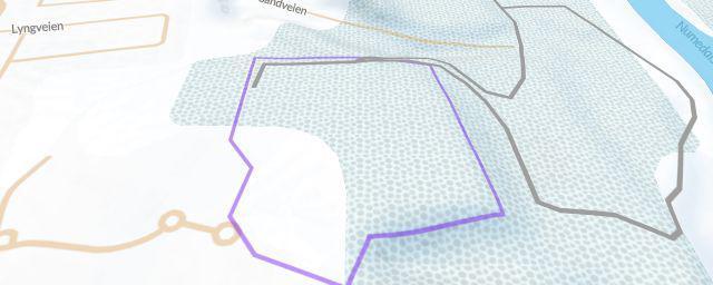 Piste map of the resort Skrim idrettspark