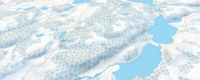 Piste map of the resort Steinkjer skistadion