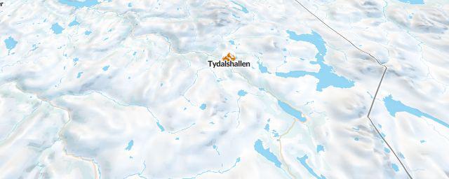 Piste map of the resort Tydal skisenter