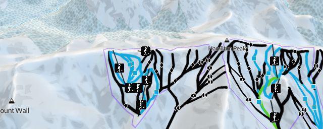 Piste map of the resort Broken River Ski Area