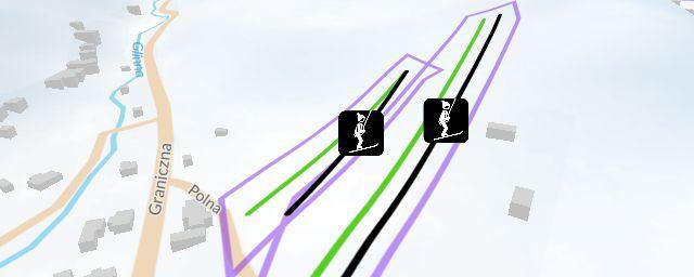 Piste map of the resort Andiamo