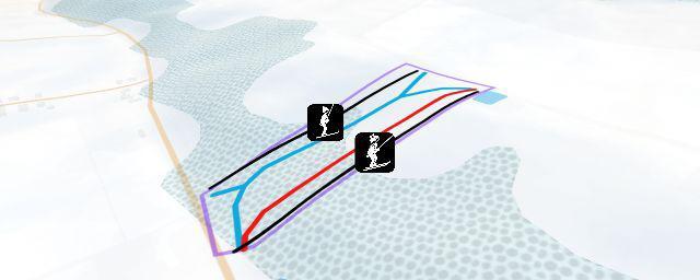 Piste map of the resort CISOWA - stacja narciarska