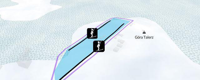 Piste map of the resort Stok narciarski