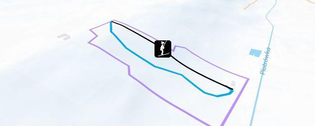 Piste map of the resort SławicSki Raj