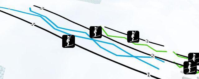 Piste map of the resort Ośrodek Narciarski Niestachów