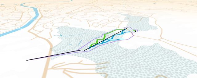 Piste map of the resort Stok narciarski