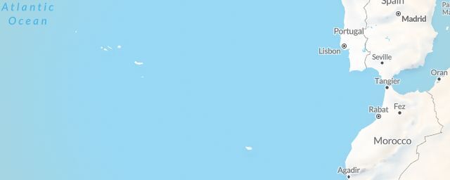 Piste map of the region Portugal