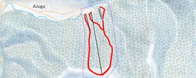 Piste map of the resort Azuga