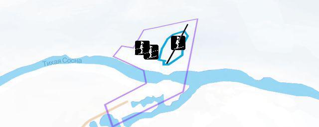 Piste map of the resort Горнолыжный комплекс «Белая Вежа»