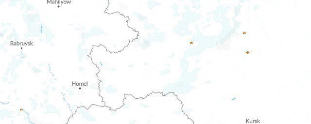 Piste map of the region Bryansk