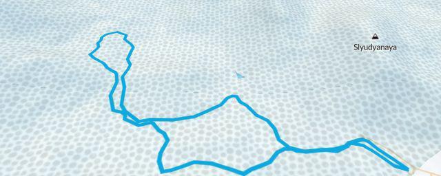 Piste map of the resort Лыжный стадион "Провиция"