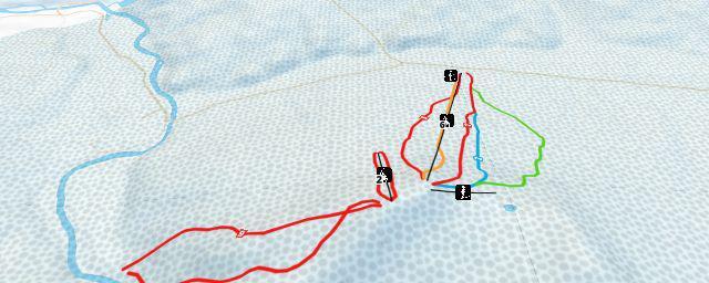 Piste map of the resort Завьялиха