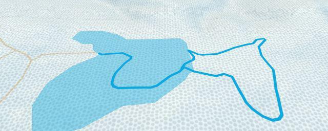 Piste map of the resort СОК Высокогорье