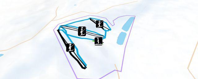 Piste map of the resort Туутари парк