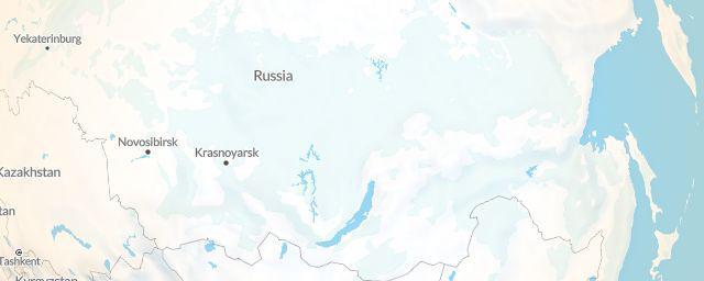 Piste map of the region Irkutsk