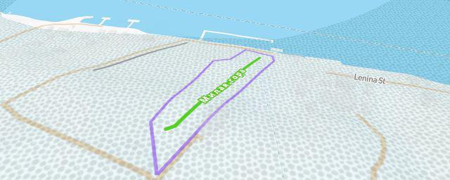 Piste map of the resort горнолыжный парк «Милая гора»