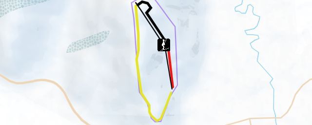 Piste map of the resort Альпина
