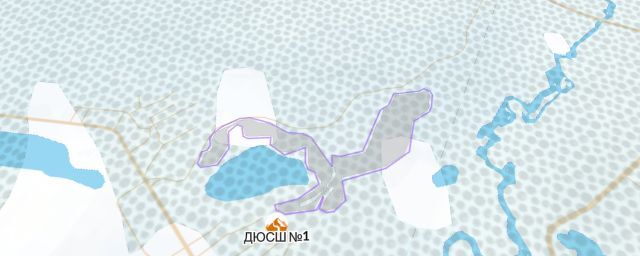 Piste map of the resort ДЮСШ №1