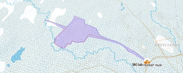 Piste map of the resort SKi lab прокат лыж