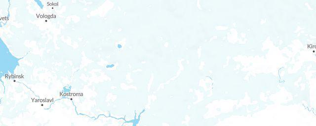 Piste map of the region Kostroma