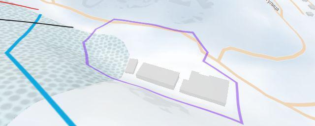 Piste map of the resort ФОК «Черемушки»