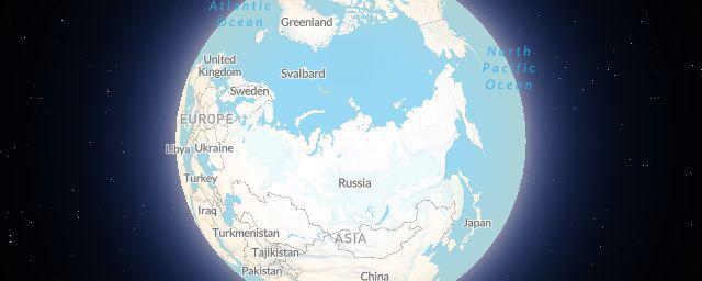 Piste map of the region Krasnoyarsk