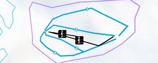 Piste map of the resort Канская горнолыжная база