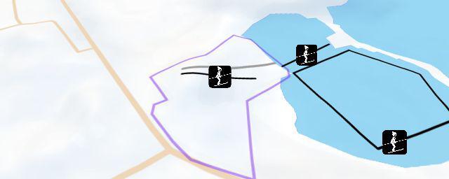Piste map of the resort Экстремальный парк "Фристайл"