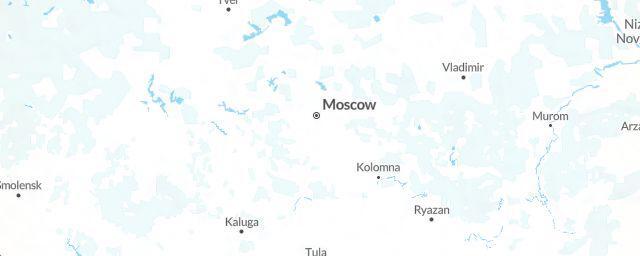 Piste map of the region Moskovskaya